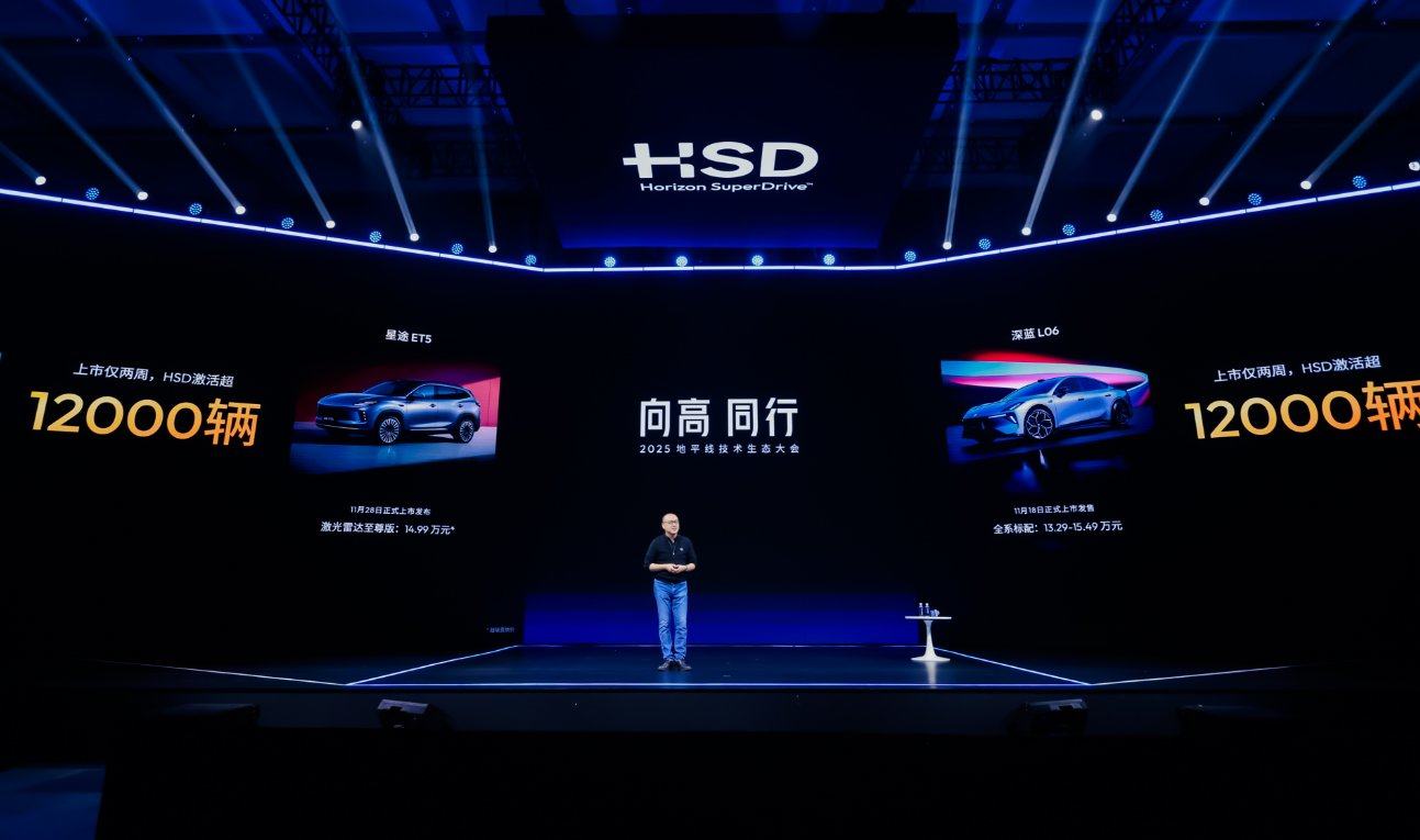 HSD量产激活量快速攀升！地平线持续推动高阶辅助驾驶向高而行