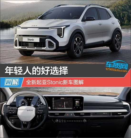 年轻人的好选择 全新起亚Stonic新车图解